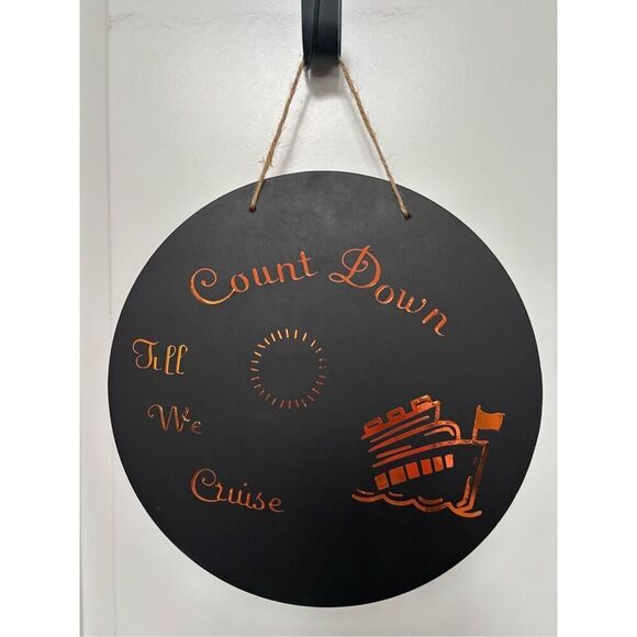Chalkboard Countdown till cruise - Picture 1 of 1